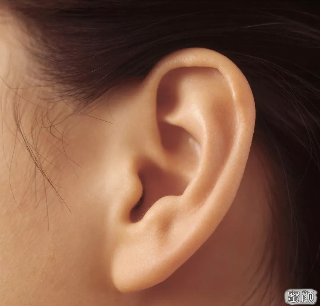 软骨和软组织形成突起,出现在耳屏前,这就是比较常见的副耳
